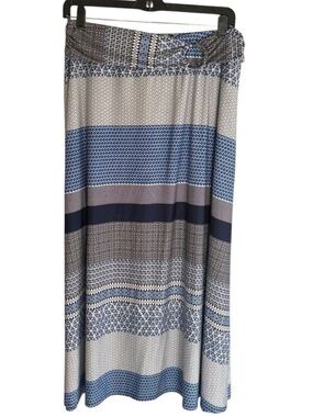Robert Louis Maxi Skirt Women’s Size XL Pull On Stretchy Coastal Boho Resort
